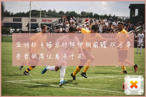 亚洲杯卡塔尔对阵伊朗前瞻 双方争夺晋级席位看点十足